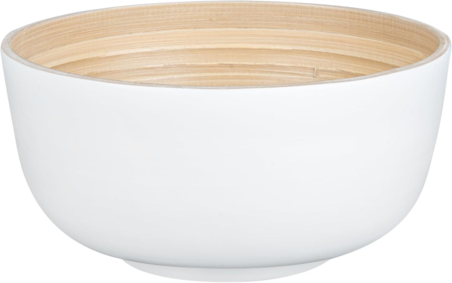 Restaurantware-Bambuddha 15 Ounce Small Salad Bowl, 1 Heavy-Duty Round Salad Bowl - Sustainable, Reusable, Black Bamboo Serving Dish, for Serving Salads, Fruits, and Appetizers