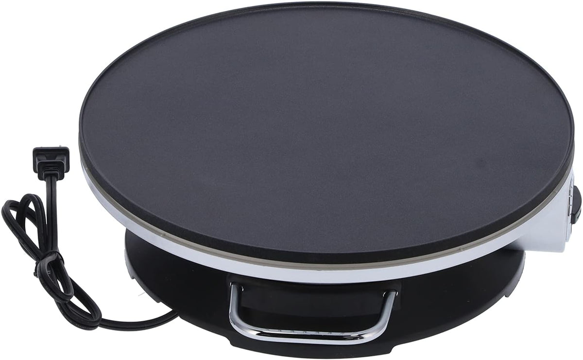Eacam 1000W Electric Crepe Maker 13 Inch Non Stick Pancake Hine with Spreader Spatula Adjustable Temp Control for Kitchen Baking