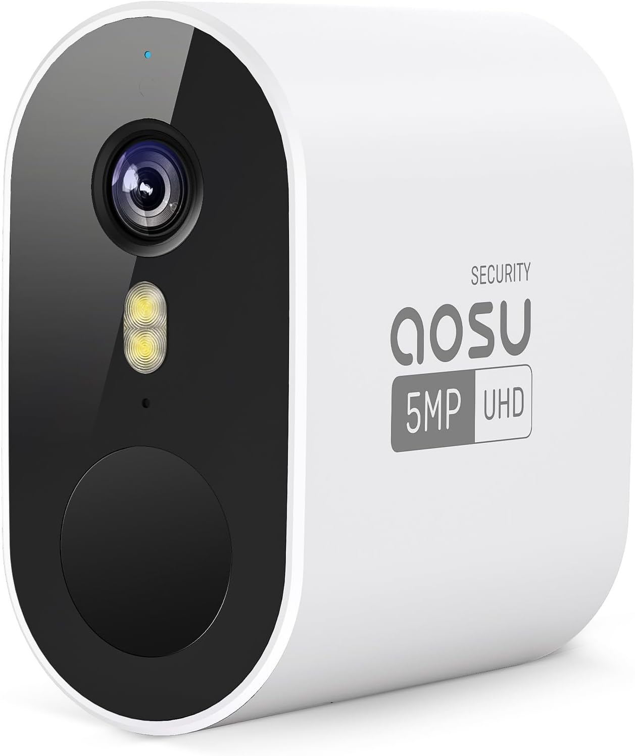 AOSU Security Cameras Outdoor Wireless, 4-Cam-Kit, 166° Ultra-Wide-Angle, Battery Powered, No Subscription, Home Security Cameras System with 2K Color Night Vision, Spotlight, Easy Setup, Motion Alert