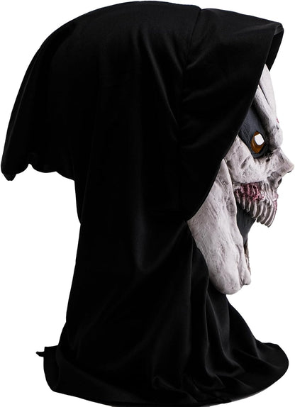 New Scream Scary Latex Mask with scarf Ghost Face Evil Design Full Head Halloween horror Costume Mask