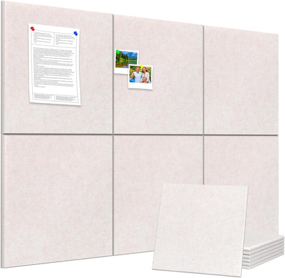 36" x 24" Felt Bulletin Board & Cork Board Alternative, Oatmeal