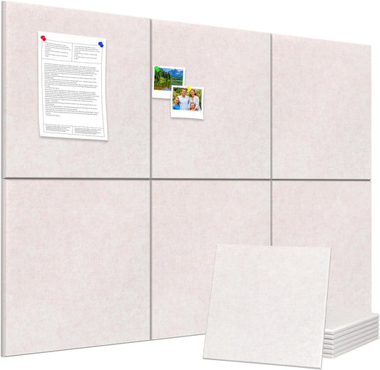 36" x 24" Felt Bulletin Board & Cork Board Alternative, Oatmeal