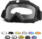 Dirt Bike Goggles, Windproof ATV Off-Road Goggle, Wide Vision Riding Motorcycle Goggles, Motorcycle Accessories