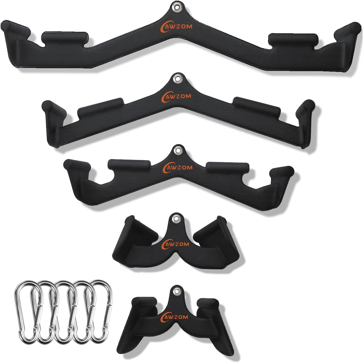 LAT Pull Down Bar for Cable Machine, LAT Pulldown Attachments T Bar V Bar Cable Attachment
