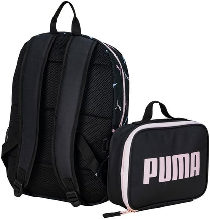 PUMA unisex-child Backpack & Lunch Kit Combo