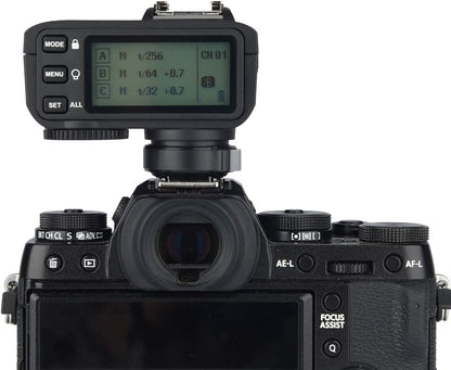 Godox X2T-F TTL Wireless Flash Trigger for FUJIFILM Bluetooth Connection Supports iOS/Android App Contoller, 1/8000s HSS, TCM Function,Relocated Control-Wheel,New AF Assist Light