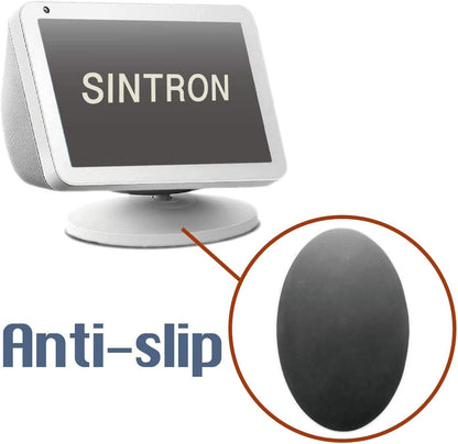 Sintron Smart Display Stand for Show 5 & Show 8 (1st Gen & 2nd Gen) - Adjustable Magnetic Stand Mount with 360 Degree Rotation, Tilt Function and Anti-Slip Base, Compatible with iPhone Models (Black)
