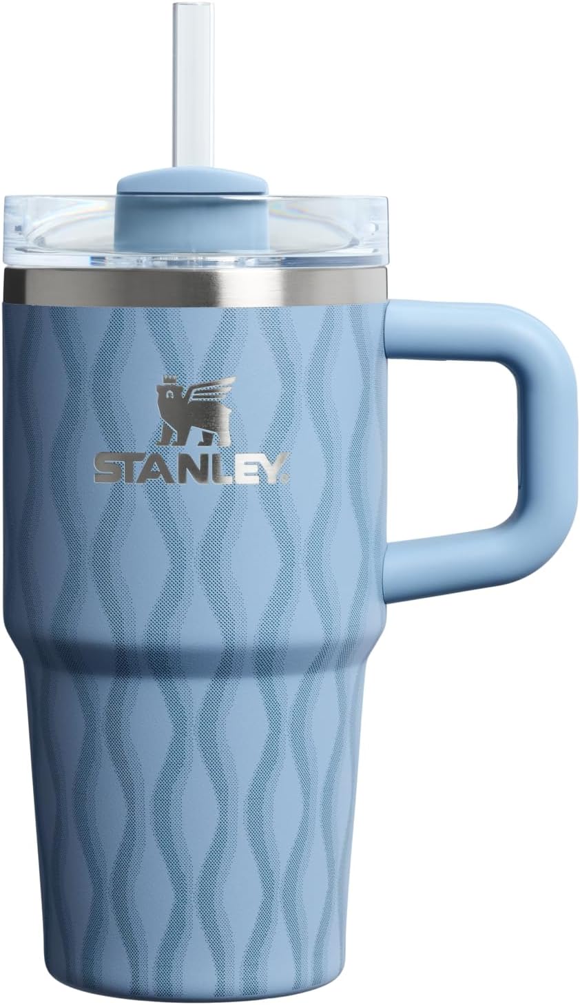 Stanley Quencher H2.0 Tumbler with Handle and Straw 30 oz | Flowstate 3-Position Lid | Cup Holder Compatible for Travel | Insulated Stainless Steel Cup | BPA-Free | Exclusive Lupine
