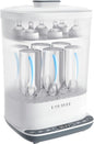 HAUTURE 6-in-1 Electric Steam Baby Bottle Sterilizer and Dryer, Fast Baby bottles & pump parts, BPA-free large capacity, auto shut-off steam dry, pacifier & accessory sanitizer for daily feeding