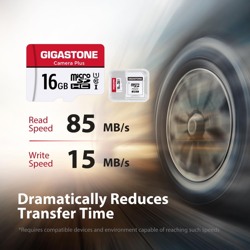 GIGASTONE 512GB Micro SD Card, Gaming Plus, MicroSDXC Memory Card for Nintendo-Switch 1, Wyze, GoPro, Dash Cam, Security Camera, 4K Video Recording, UHS-I A1 U3 V30 C10, up to 100MB/s, with Adapter