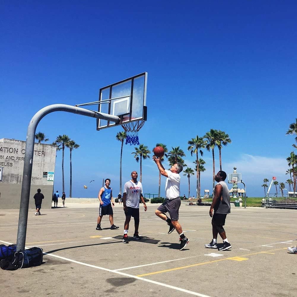 Basketball Net Heavy Duty Basketball Sports Net All Weather Replacement Nets Basketball Backboard Accessories for Standard Rim Hoop Outdoor Indoor