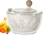 Small Salad Spinner – 4.5 L Vegetable Centrifuge – Non-Slip Base Easy Cleaning Container Storage for Vegetables in Refrigerator