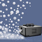 Wisdomlit Fog Bubble Machine, 2-in-1 No-Spill Smoke Bubble Machine (Black)