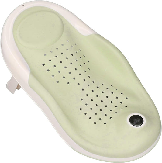 Baby Bath Support, Baby Bath Stand Foldable Ergonomic Infant Bath Support Tub Baby Bathtub Baby Bath for Baby Bathing (Green) - PuriLite