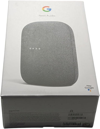 Google Voice Bluetooth Speaker - Wireless Music Streaming, Powerful Sound, Built-in Assistant, Wi-Fi and Bluetooth Connection, Smart Home Control, Stereo Pairing (Charcoal)