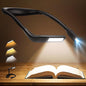 Reading Light, 80-Hr Rechargeable Book Light for Night Reading | Neck Light Eye Caring 3 Color Adjustable Brightness, Neck Lamp for Reading, Knitting, Crochet, Sewing, Book Lovers Gifts