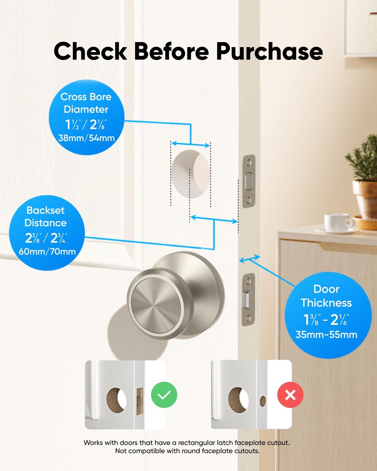eufy Smart Lock C30, Keyless Entry Door Lock, Built-in WiFi Deadbolt, Smart Lock for Front Door, No Bridge Required, Easy Installation, App Remote Control, Auto Lock, Black