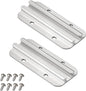 Kayak Track Kayak Rail Accessories Mount for Fishing Rod, Cup Holder, Paddle Holders, Fish Finder, Anchor Cleats for 1/2" Wide Track Hardware (4 Inches, Aluminum, 2 Pieces)