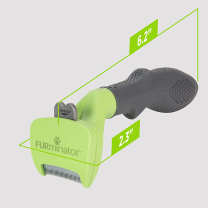 FURminator Undercoat Deshedding Tool for Dogs, Deshedding Brush for Dogs, Removes Loose Hair and Combats Dog Shedding