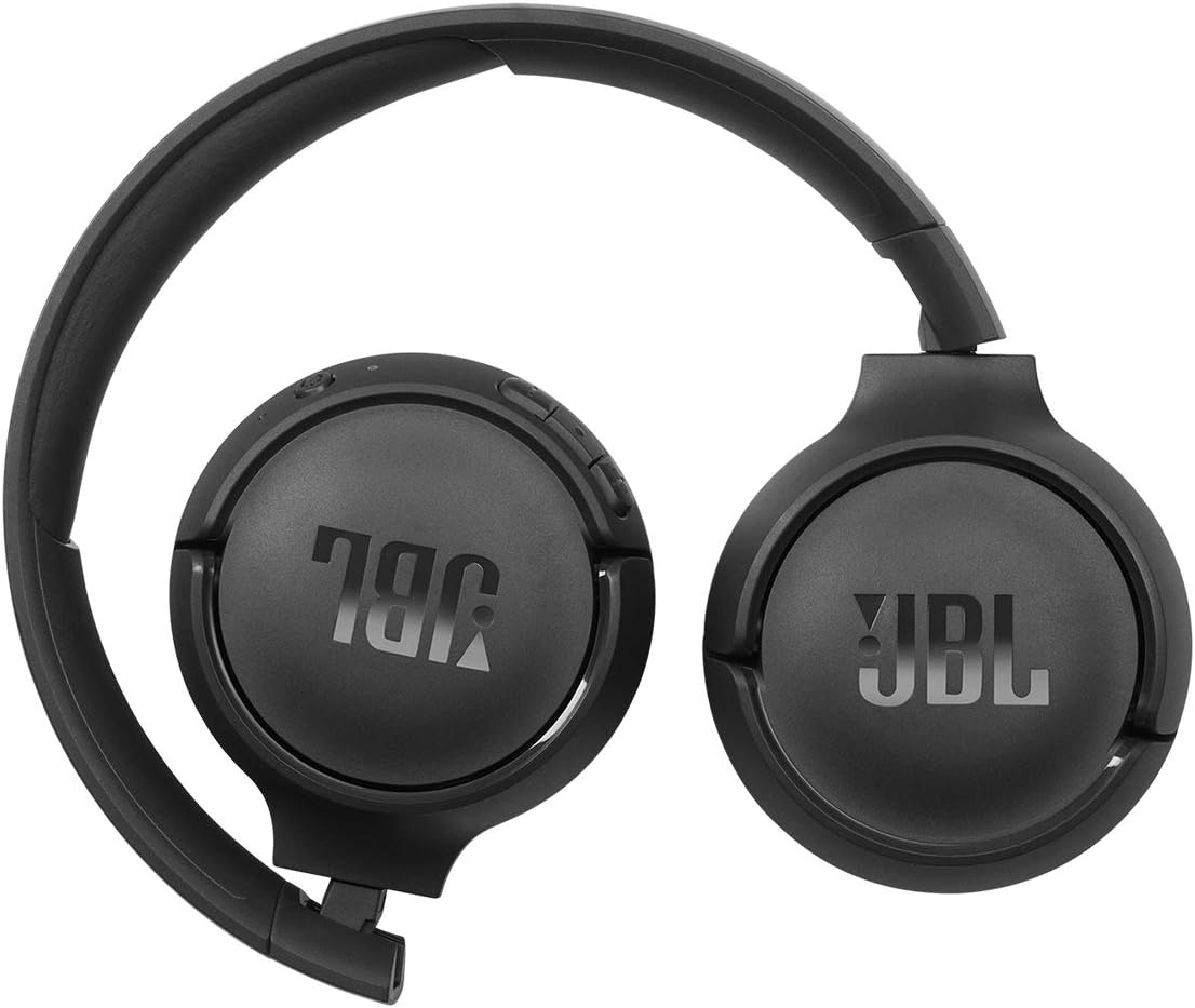 JBL Tune 520BT - Wireless On-Ear Headphones, Up to 57H Battery Life and Speed Charge, Lightweight, Comfortable and Foldable Design, Hands-Free Calls with Voice Aware (Blue)