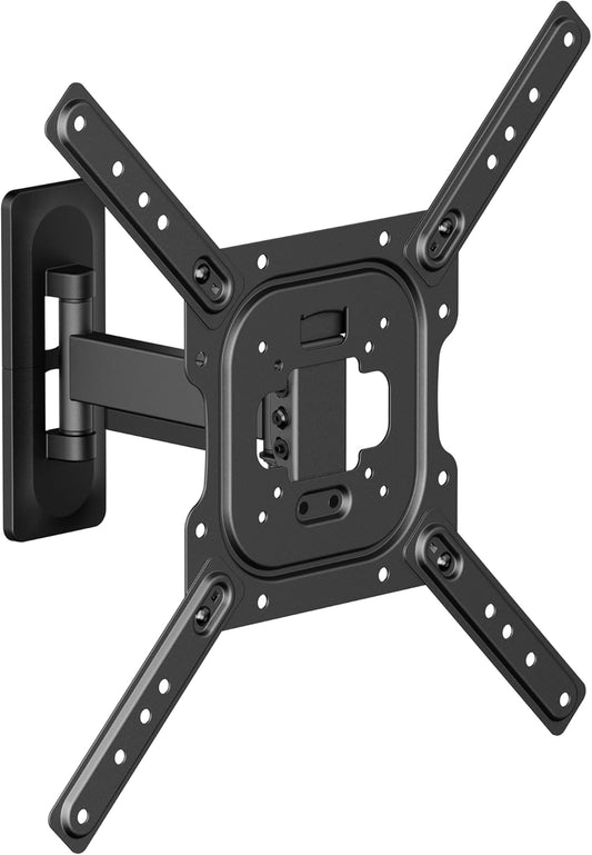 GPlus+ TV Mount for Most 23-65 Inch TVs, Full Motion Premium TV Wall Mount with Perfect Center Design on Single Stud Articulating Mount Max VESA 400x400mm up to 77 LBS/35Kg, LPA81-441