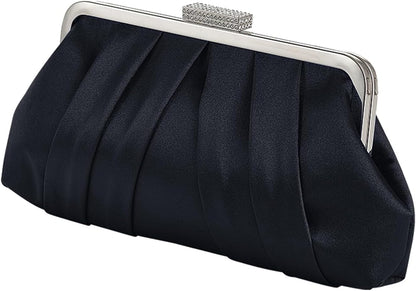 JAMBHALA Seashell Purse for Women Clear Evening Shoulder Bags with Pearl Chain