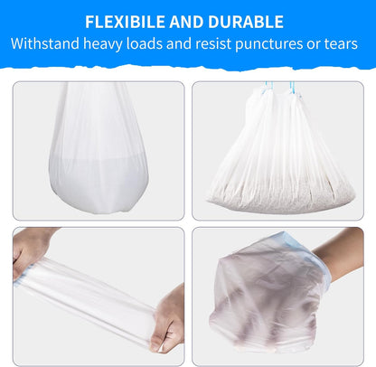 120 Count Extra Large Cat Litter Box Liners, Cat Litter Waste Receptacles Bags for Cleanpethome Self-Cleaning Cat Litter Box