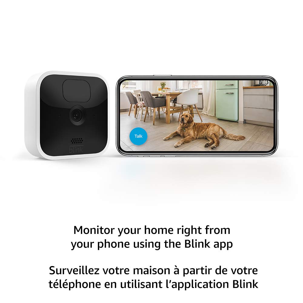 Blink Indoor (3rd Gen) – wireless, HD security camera with two-year battery life, motion detection, and two-way audio – 5 camera system