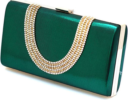 Ankoee Ladies Envelope Clutch Bag Evening Bag Bridal Wedding Bag Handbag Prom Clutches Handbag
