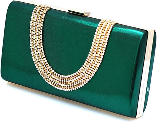 Ankoee Ladies Envelope Clutch Bag Evening Bag Bridal Wedding Bag Handbag Prom Clutches Handbag