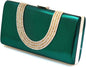 Ankoee Ladies Envelope Clutch Bag Evening Bag Bridal Wedding Bag Handbag Prom Clutches Handbag