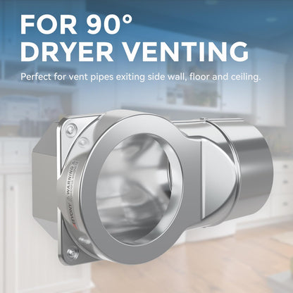 Magnetic Dryer Vent Coupling DV90 Magnetic Dryer Vent Connector Kit