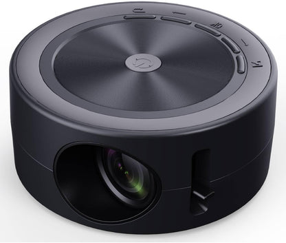 Mini LED Projector for Cellphone, HD Pokect Projector Built in 2W Speaker, Movie Projector Plug and Play for Home Theater/Outdoor Camping(Compatible with iOS Android)