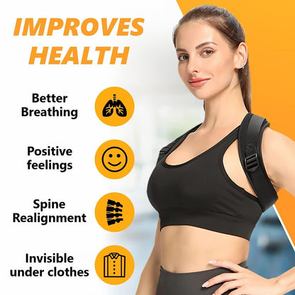 Purilite Select Back Brace Posture Corrector for Women and Men