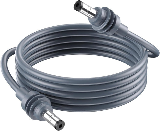 Starlink Mini Power Cable - 16.4 FT/5M Replacement Waterproof Outdoor DC Charging Cord for Mini DC Power - Gray