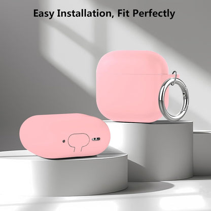 Aircawin for Airpods 4 Case Cover,Shockproof Case for Airpods 4th Generation Case Cover 2024,Premium Silicon Case with Keychain and Cleaing Pen for Airpods 4 Gen, Wireless Earphone Accessories-Blue