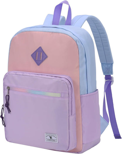 School Backpack for Kids,Lightweight Water Resistant Work Travel Backpack for Women Men Teens VONXURY