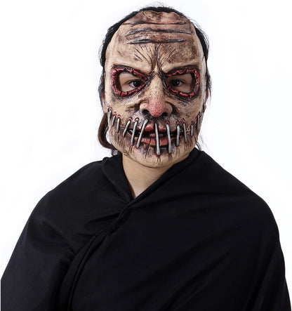 Halloween Horror Mask, Supersoft Creepy Scary Fancy Mask for The Evil Demon Cosplay, Costume