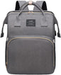 Diaper Bag Backpack | Large Capacity Baby Travel Bag with Portable Changing Pad