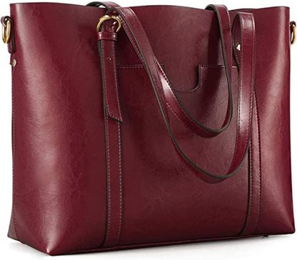 Purilite Select Women’s Vintage Leather Tote Bag