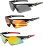 HPLRZXI 3 Pairs of Sports sunglasses Cycling Sunglasses for Men Women Youth Baseball Cycling Fishing motorcycle Running golf, UV Protection.