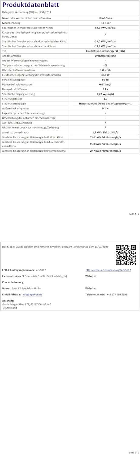 VEVOR 4 to 4.5 inch Radon Mitigation Fan System, Quiet 260 CFM Radon Mitigation Kit with 2 Couplers, Waterproof Radon Fan Electric Inline Duct Fan Exhaust Fan for Indoor Outdoor Ventilation