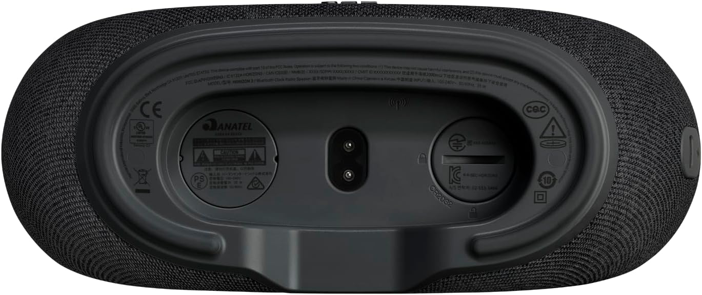 JBL Horizon 3 - Bluetooth Clock Radio Speaker with DAB/DAB+/FM - Black
