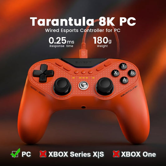GameSir Tarantula 8K PC Wired Esports Controller for Windows