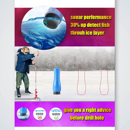 LUCKY Portable Fish Finder for Kayaks Hand held Depth Sounder Fish Detector Depth Finder Fish Finder ice Fishing Boat Fishing Gifts for Men Women