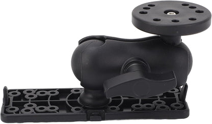ZAWELIYO Fish Finder Mount Holder Rack 360 Degree Rotatable Height Adjustable Shock for Kayaks Canoes Accessories