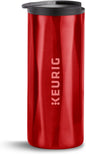 Keurig 14 oz Stainless Steel Travel Mug | Insulated Vacuum Tumbler with Flip Top Lid