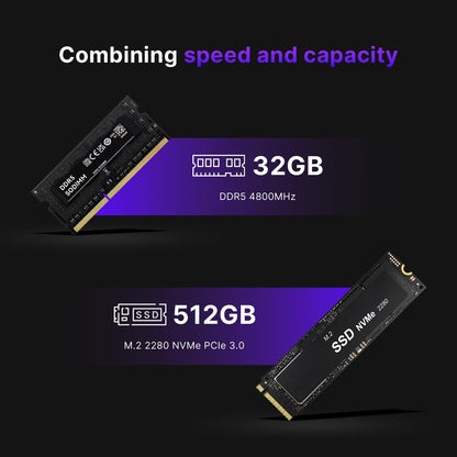 BOSGAME Mini PC P2 Pro, Intel i9-12900H (14C/20T,up to 5GHz) 32GB DDR5 RAM 1TB PCIe Gen 4 NVMe SSD Mini PC, 1x Thunderbolt 4 Port, 2X 2.5G LAN Ports,4K Triple Display, WiFi 6E, Bluetooth 5.2