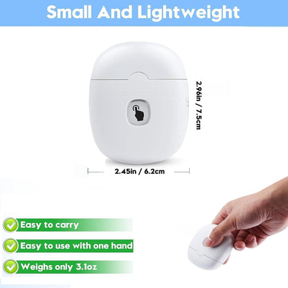 Electric nail clipper Automatic Nail Clipper, Electric Baby Nail Clippers with Light, Rechargeable Nail Clippers with Catcher, Electric Nail File for Baby, Kids, Seniors