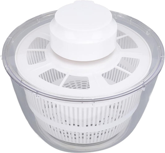 Electric Salad Spinner, 5L Capacity USB Vegetable Dryer and Salad Dryer with Filter Basket, Vegetables Washer Dryer Salad Cleaner and Dryer for Vegetables, Noodles, and Fruits